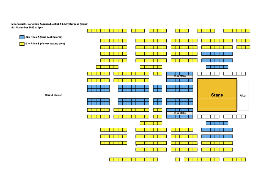 Seating plan Moonstruck