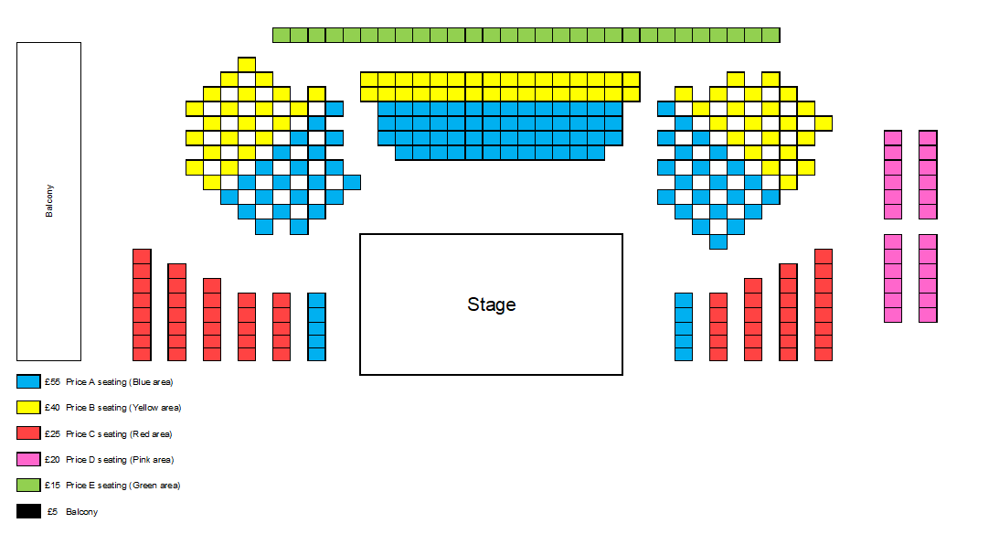 Seating plan A Christmas Cracker