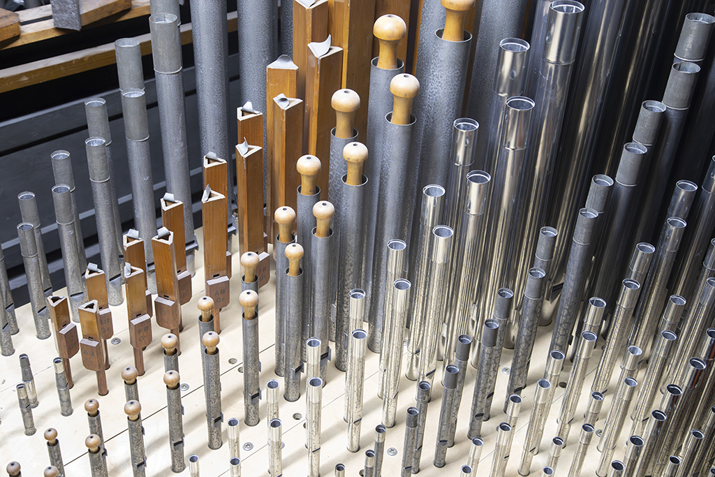 Temple Church Organ Pipes